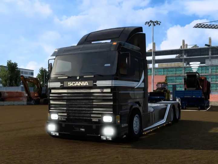 ATS – Scania 113H Truck Mod With 2 Cabin (1.50)