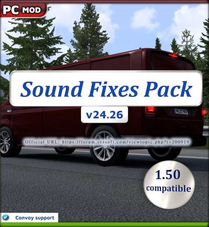 ATS – Sound Fixes Pack V24.26 (1.50)