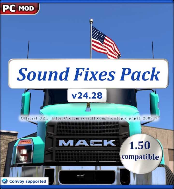 ATS – Sound Fixes Pack V24.28 (1.50)