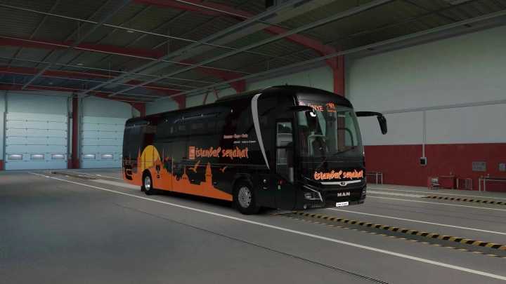 ETS2 – 2023 Man Lions Coach Istanbul Seyahat Pack V1.0 (1.50)