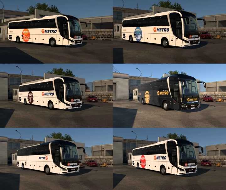 ETS2 – 2023 Man Lions Coach Metropack V1.0 (1.50)