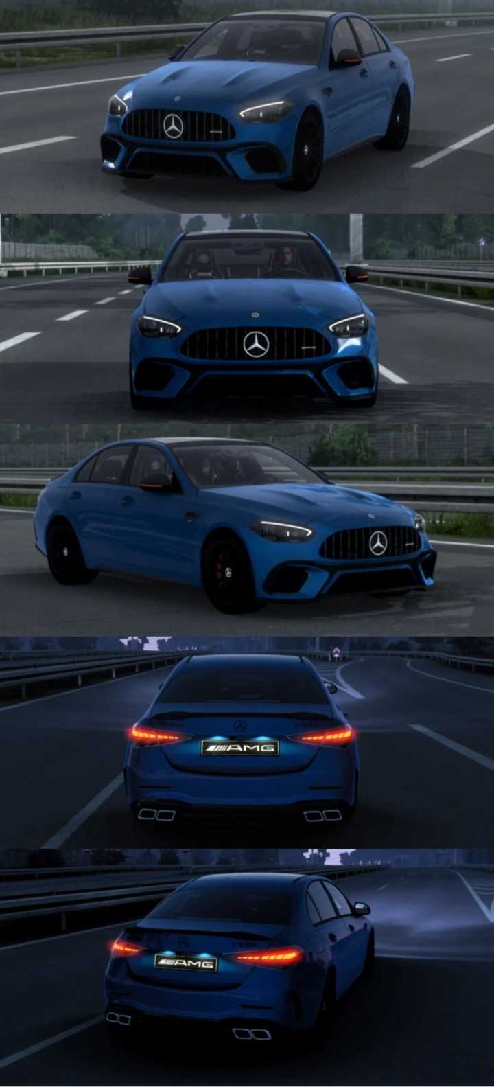 ETS2 – 2024 Mercedes-Amg C63 S E Performance V1.0 (1.50)