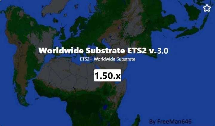 ETS2 – Allworld Map Irisha Edition V3.0 (1.50)