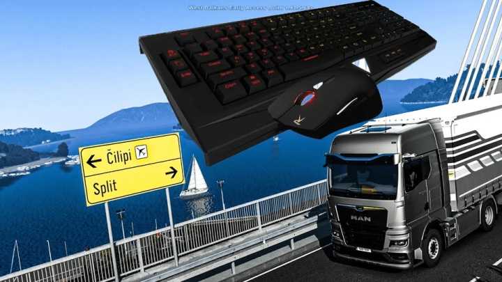 ETS2 – Better Improved Controls For Kbm Players V1.0 (1.50)