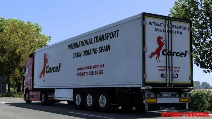 ETS2 – Corcel International Transport Skin Pack V1.0 (1.50)