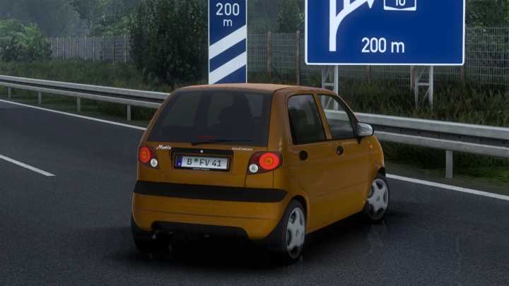ETS2 – Daewoo Matiz 2001 V1.1 (1.50)