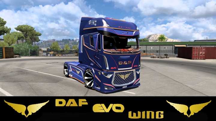 ETS2 – Daf Evo Wing V12 (1.50)