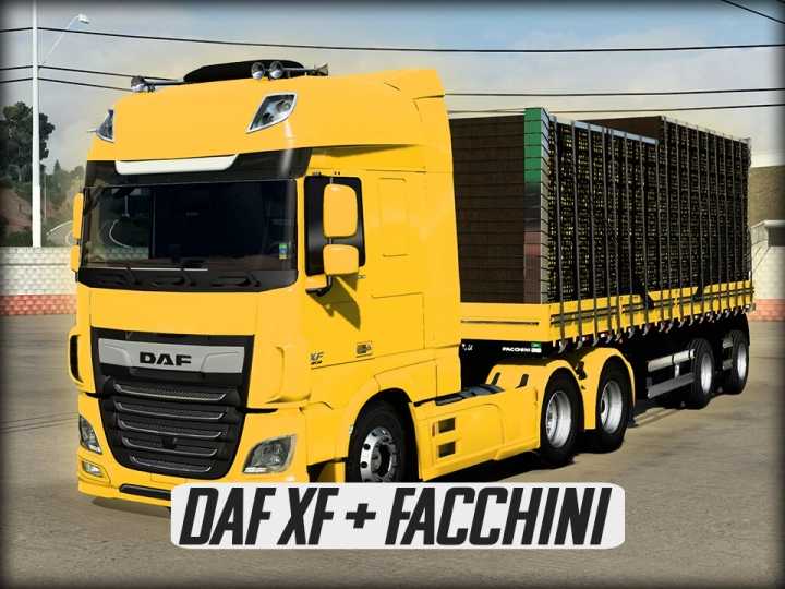 ETS2 – Daf Xf E Facchini V1.5 (1.50)