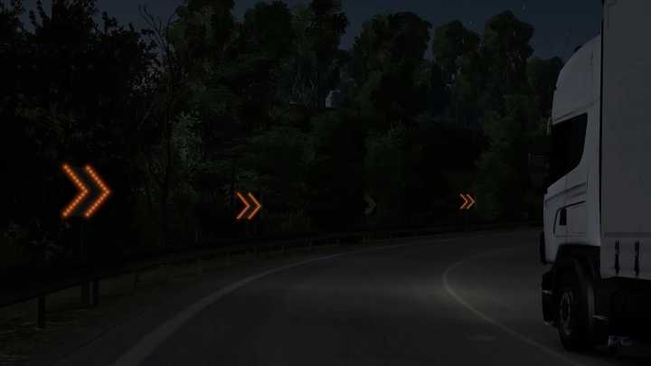 ETS2 – Dangerous Turn Lights (1.50)