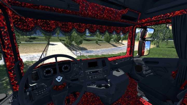 ETS2 – Danish Pluche Interior V1.0 (1.50)