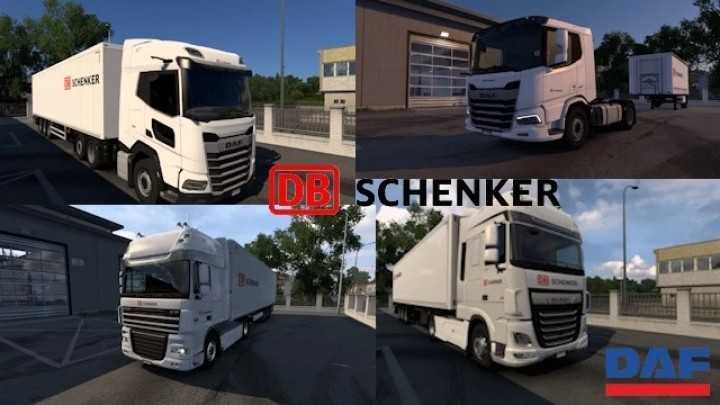 ETS2 – Db Schenker Daf V1.0 (1.50)