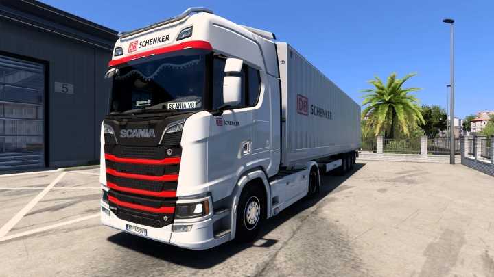 ETS2 – Db Schenker Scania V1.0 (1.50)