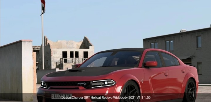 ETS2 – Dodge Charger Srt Hellcat Redeye Widebody 2021 V1.1 (1.50)