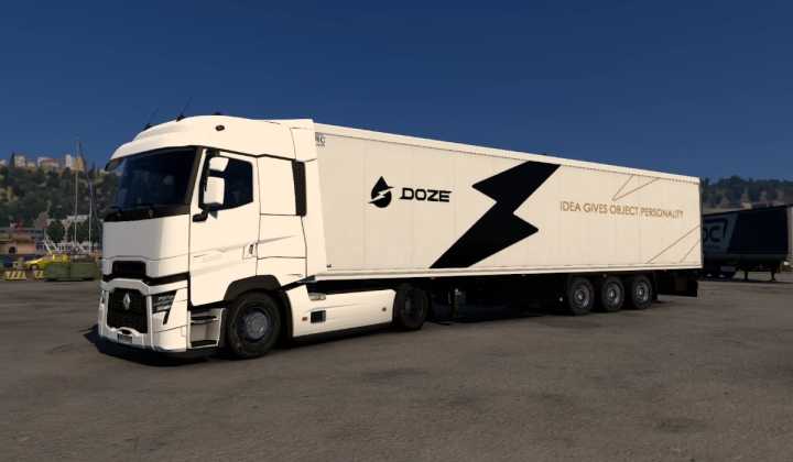 ETS2 – Doze Krone Coolliner Skin V1.0 (1.50)