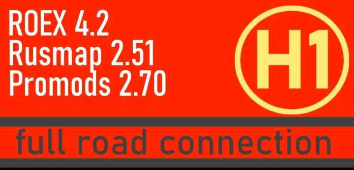 ETS2 – Hybrid Road Connection V4.0 (1.50)