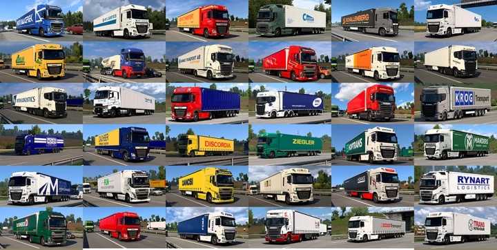 ETS2 – Jad Ai Truck Traffic Pack V1.2 (1.50)