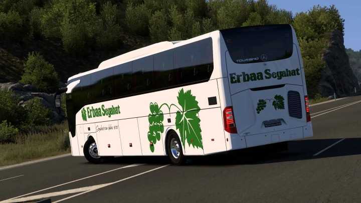ETS2 – Mercedes-Benz Tourismo Erbaa Seyahat New Coating V1.0 (1.50)