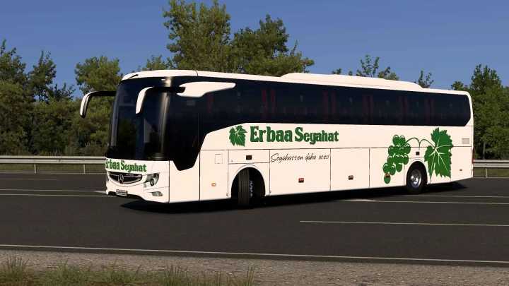 ETS2 – Mercedes-Benz Tourismo Erbaa Seyahat New Coating V1.0 (1.50)