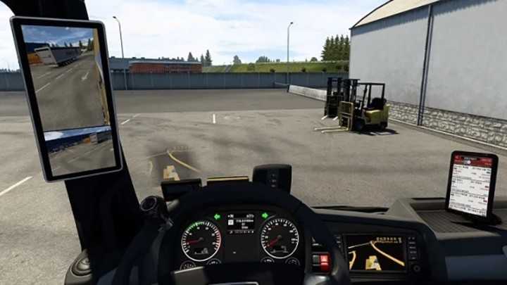 ETS2 – Mirror Cam All Truck V2.6.5 (1.50)