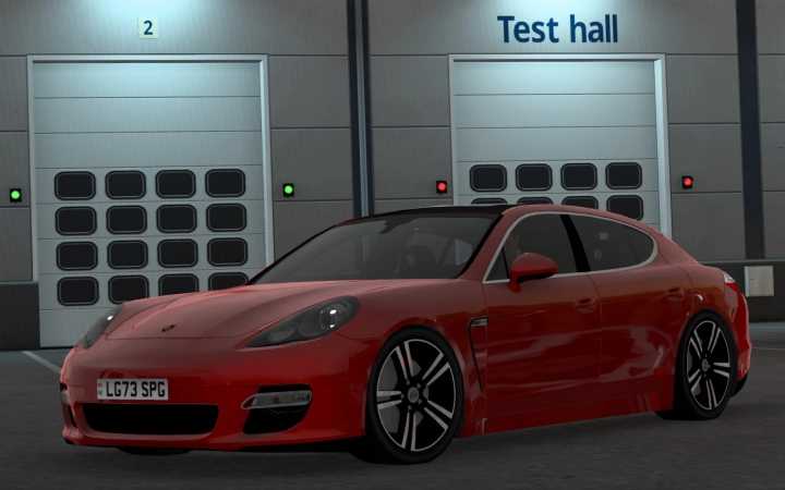 ETS2 – Porsche Panamera Turbo 970 2010 V7.8 (1.50)