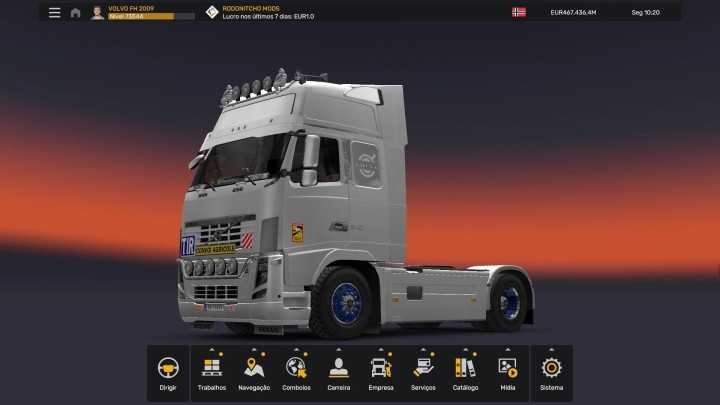 ETS2 – Profile Volvo Fh 2009 V1.0 (1.50)