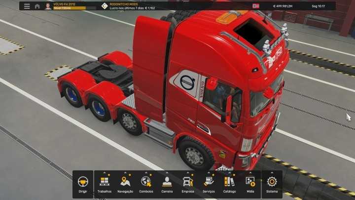 ETS2 – Profile Volvo Fh 2012 V1.0 (1.50)