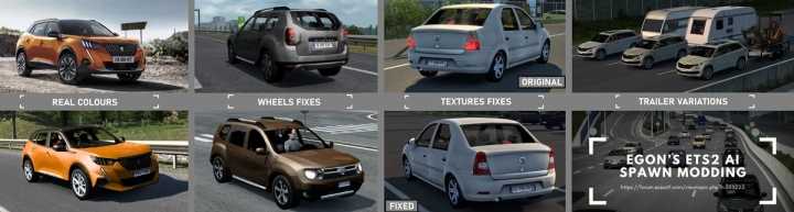 ETS2 – Real Al Country Spawns Add-On For Jazzycat V21.8.2 (1.50)