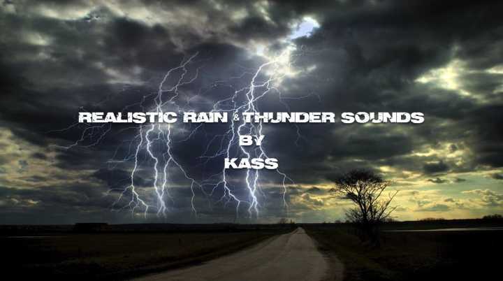 ETS2 – Realistic Rain & Water & Thunder Sounds V7.4 (1.50)
