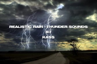 ETS2 – Реалистичные звуки дождя, воды и грома V7.5 (1.50)