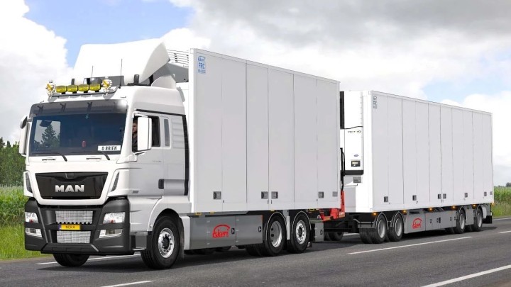 ETS2 – Rigid Chassis For Man Tgx E6 V1.1 (1.50)