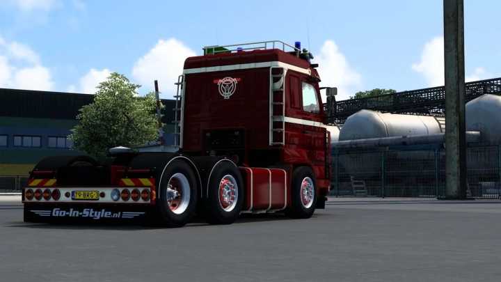ETS2 – Scania 143M 500 V8 Intercargo V1.4 (1.50)