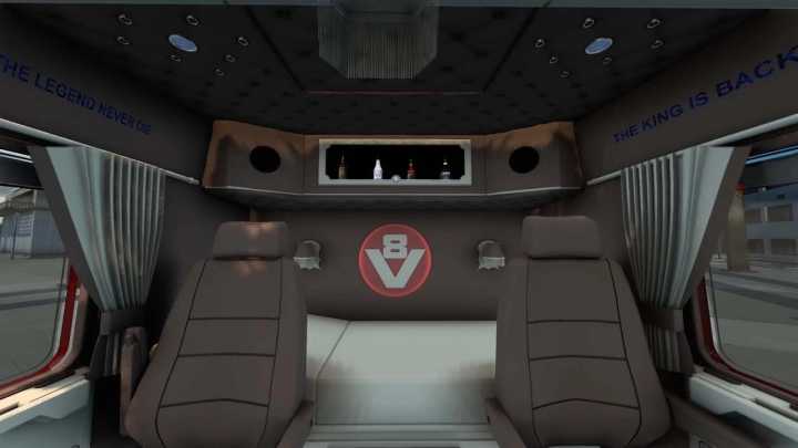 ETS2 – Scania 143M 500 V8 Intercargo V1.4 (1.50)