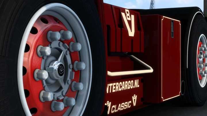 ETS2 – Scania 143M 500 V8 Intercargo V1.4 (1.50)