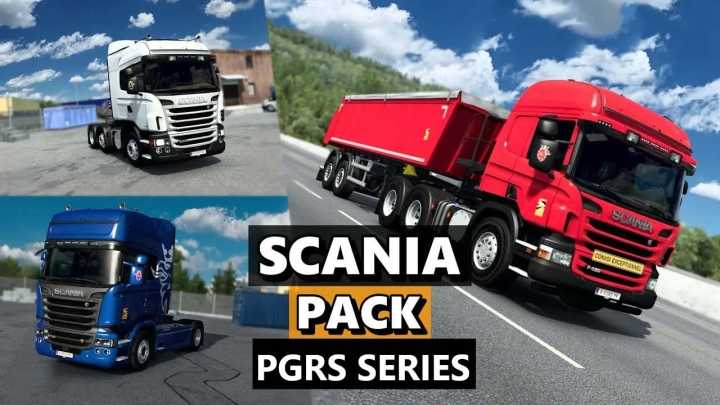 ETS2 – Scania P-G-R And Streamline Series V1.6 (1.50)