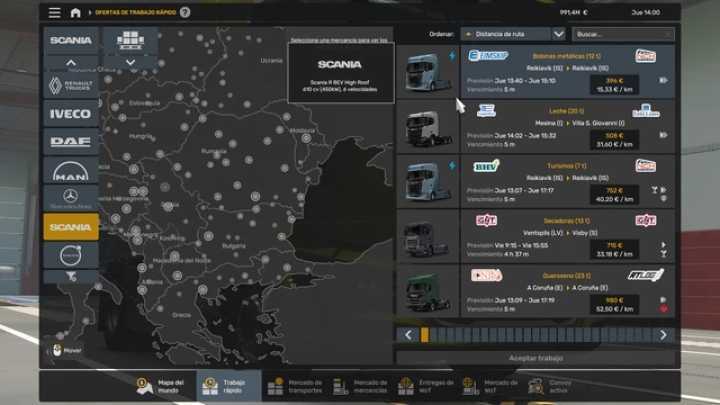 ETS2 – Scania R Bev Addon V1.0 (1.50)