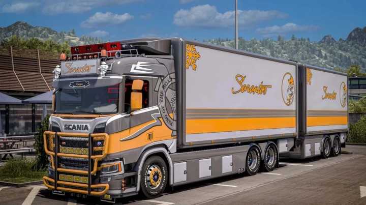 ETS2 – Scania R580 Megamod V1.50.1 (1.50)