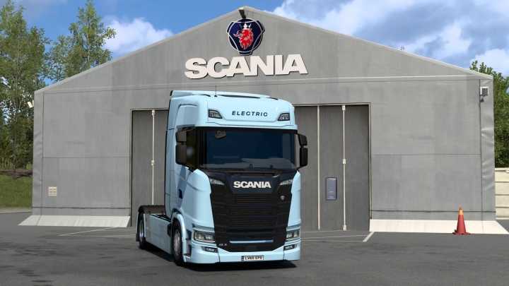 ETS2 – Scania S Bev Ownable V1.0 (1.50)