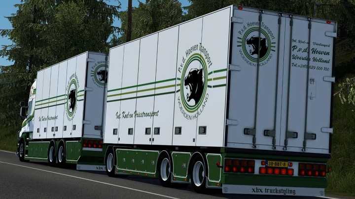 ETS2 – Scania T500 Tandem Patrick Vd Hoeven V2.2 (1.50)