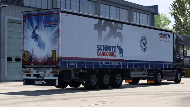 ETS2 – Schmitz Cargobull 125 Years Skins V1.0 (1.50)