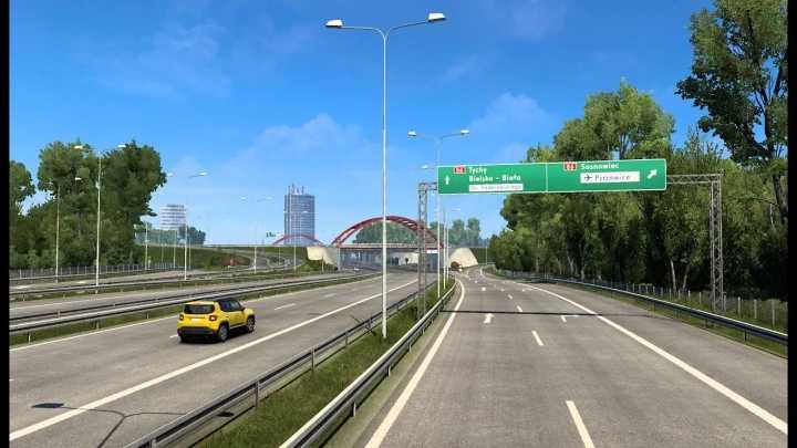 ETS2 – Silesia Rebuild In Poland V1.6 (1.50)