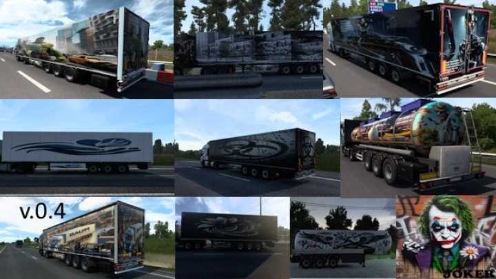 ETS2 – Trailer Traffic Pack V0.4 (1.50)