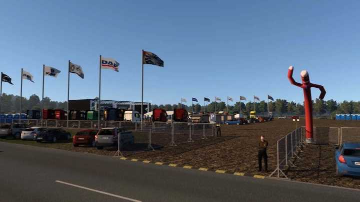 ETS2 – Trucker Treff Near Winsen For Promods 2.70 (1.50)