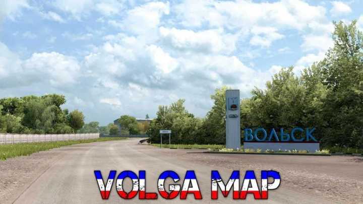 ETS2 – Volga Map V1.5.1 (1.50)