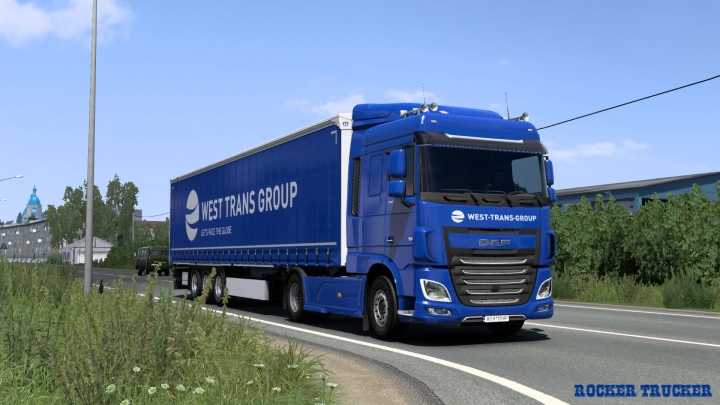 ETS2 – West Trans Group Skin Pack V1.0 (1.50)