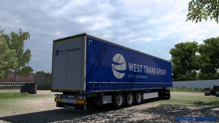 ETS2 – West Trans Group Skin Pack V1.0 (1.50)