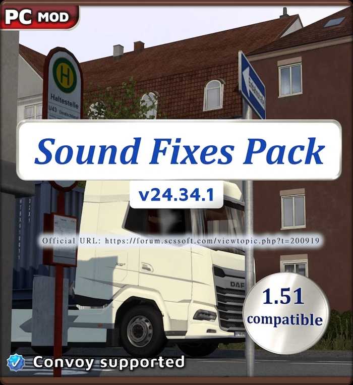 ATS – Sound Fixes Pack V24.34.1 (1.51)