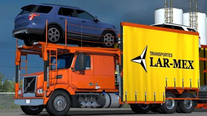 ATS – Volvo Vah Car Carrier-Dump Pack V1.0 (1.50)