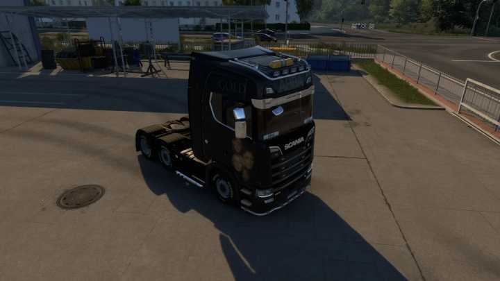 ETS2 – Abba Scania S Skin V1.0 (1.50)