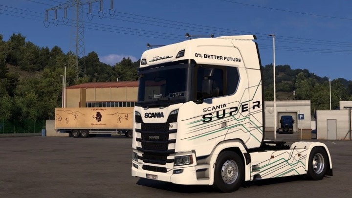 ETS2 – [Add-On] Scania R&S New Bumper, Front Fender, Interior V1.0 (1.50)