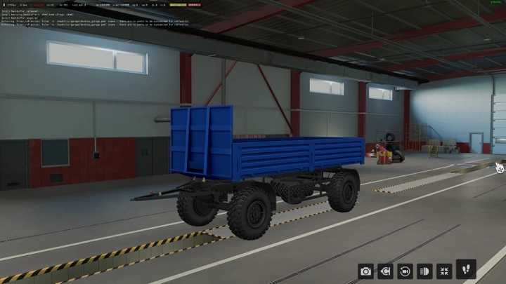 ETS2 – Bdf Trailers Nefaz 8332-01/04 For Kamaz 8X1 (1.50)